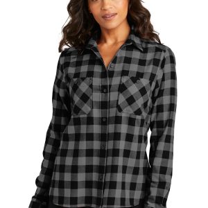Port Authority® Women's Plaid Flannel Shirt LW669