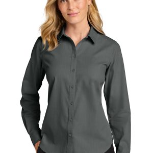 Port Authority® Women's Long Sleeve Nailhead Easy Care Shirt LW816