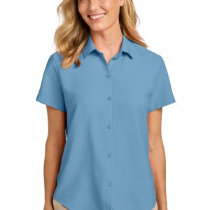 Port Authority® Women's Short Sleeve UV Dockside Shirt LW963
