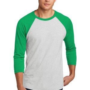 Next Level Apparel®   Adult Tri-Blend 3/4-Sleeve Raglan Tee. NL6051