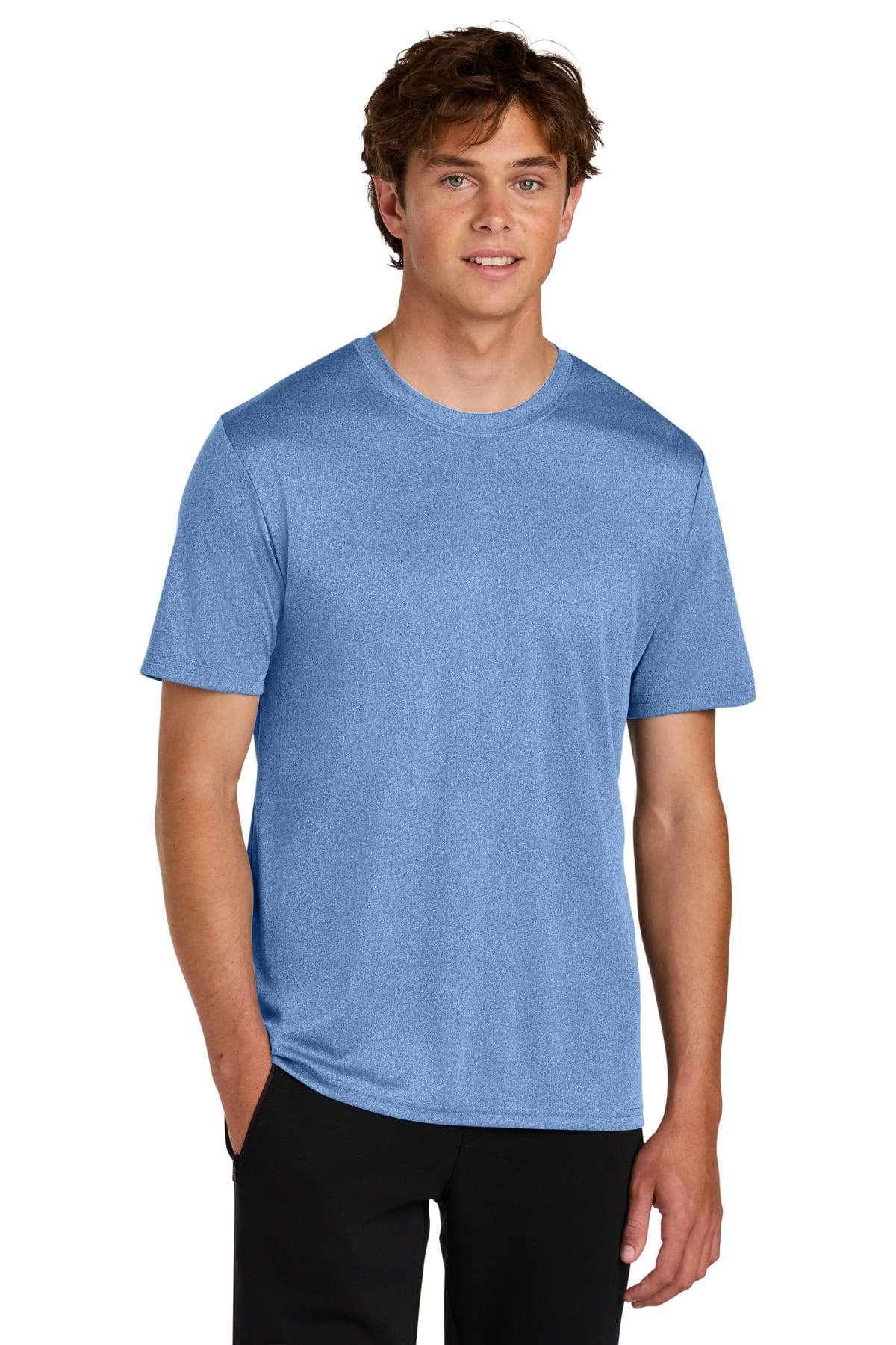 Port & Co™ Heather Performance Tee PC390 - Image 2
