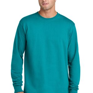 Port & Co™ Long Sleeve Core Cotton Tee. PC54LS