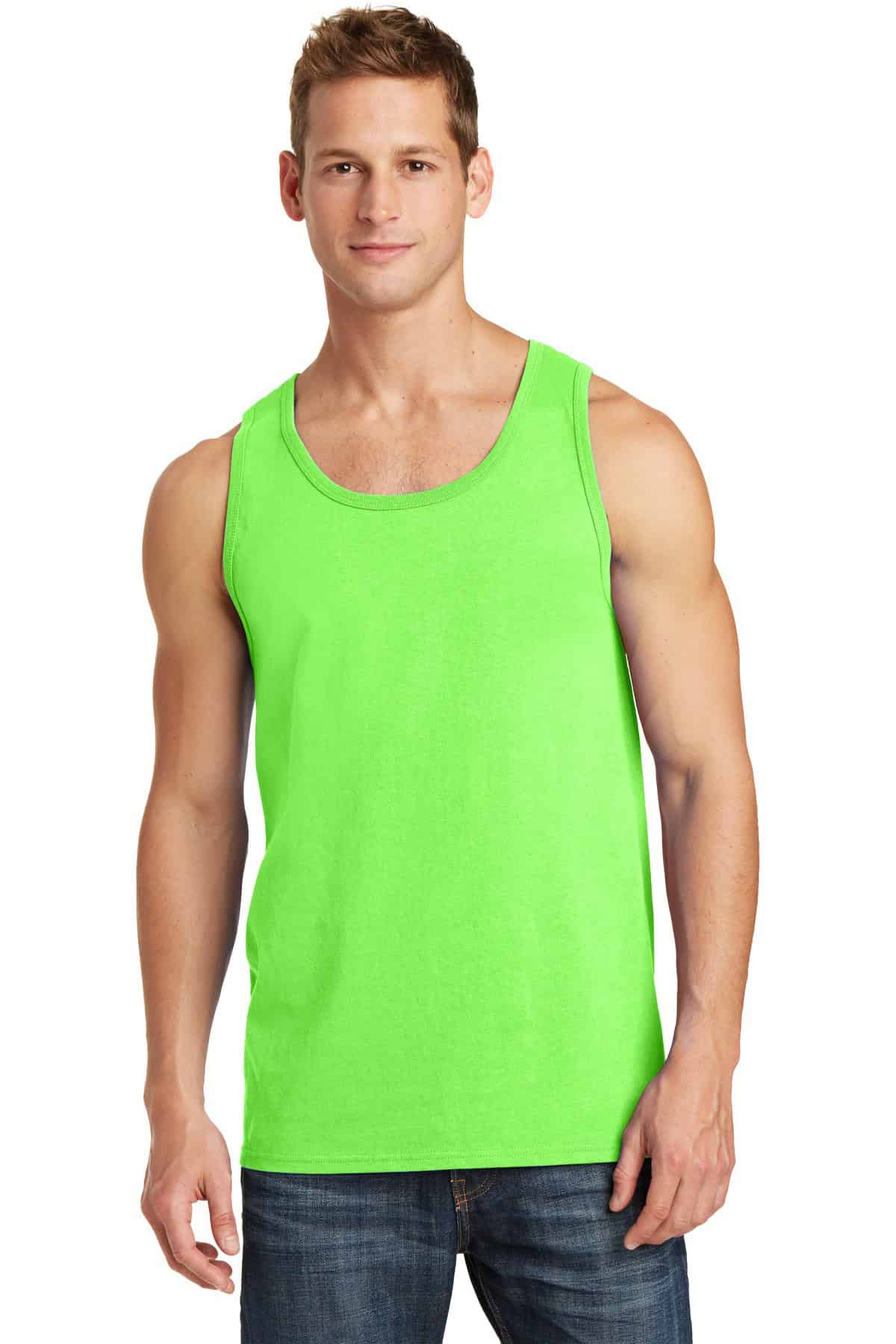 Port & Co™ Core Cotton Tank Top.  PC54TT - Image 7