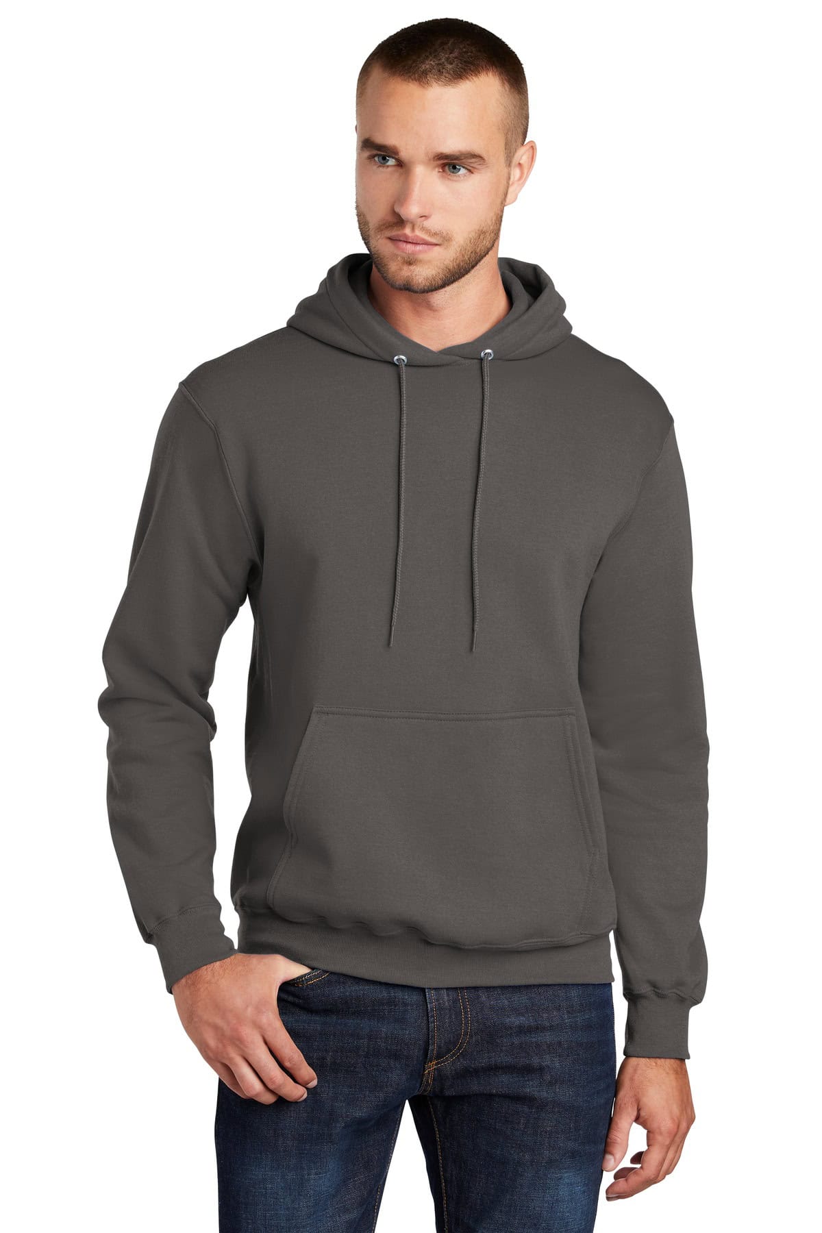 Port & Co™ Core Fleece Pullover Hooded Sweatshirt. PC78H - Image 9