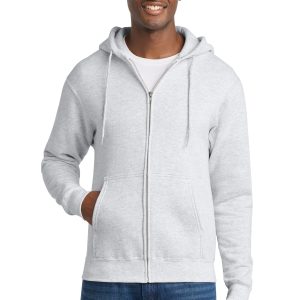 Port & Co™ Core Fleece Full-Zip Hooded Sweatshirt. PC78ZH