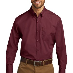 W100 burgundy model front