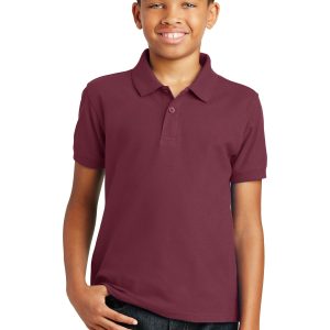 Y100 burgundy model front