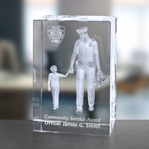Brass Rect Keychain - Rect Center