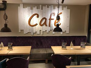 Leckeren Café, Kuchen und Snacks