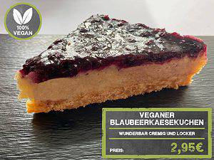 Veganer Kaesekuchen