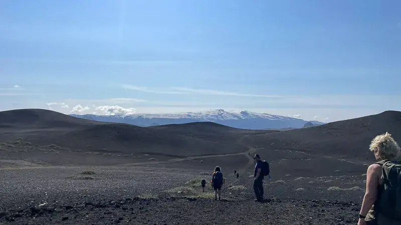 Vulkansk ørkenlandskab