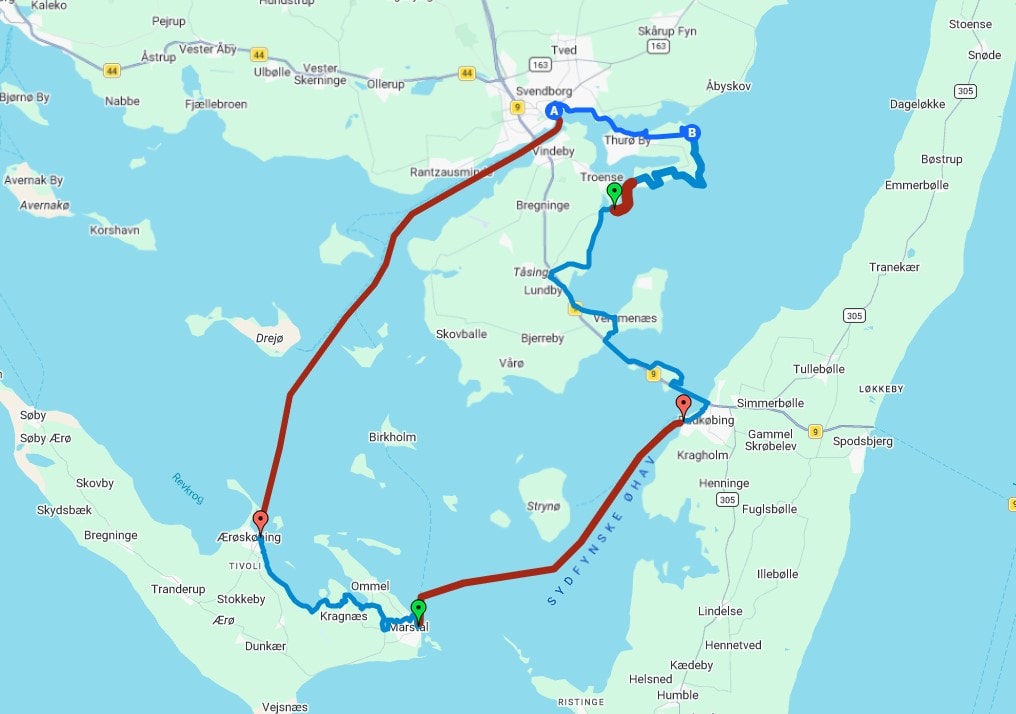 Vandretur i Det Sydfynske Øhav