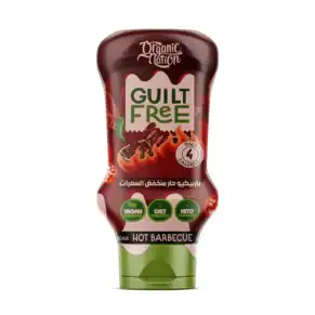 Guilt Free Hot Barbecue Zero Sugar-صوص باربكيو حار بدون سكر مضاف