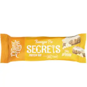Secrets Protein Bar Banoffee Pie-سناك بروتين سيكرتس بنكهة الموز
