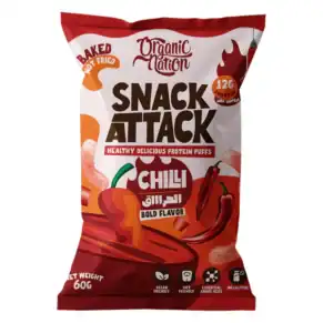 Snack Attack High Quality Protein Puffs - سناك بروتين بفز حار