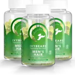 فيتامينات آيفي بيرز للشعر للرجال-IVYBEARS Men’s Hair