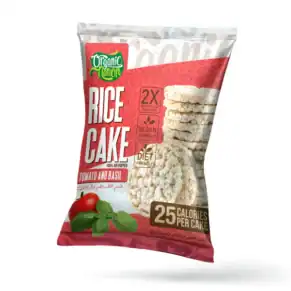 كعك الأرز بالطماطم والريحان -Tomato-Basil Rice Cake