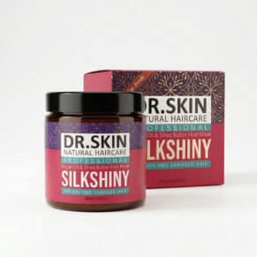 عناية بالشعر الجاف والمصبوغ باستخدام ماسك دكتور سكين سيلك شايني Dr.Skin SilkShiny Hair Mask for damaged and frizzy hair