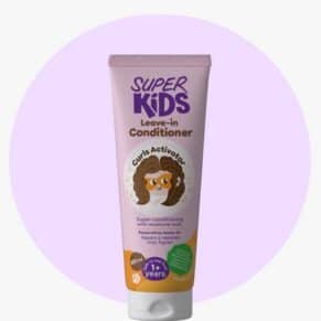 Superkids Leave-In Conditioner – Kids hair moisturizer & curls activator 250 ml سوبركيدز بلسم ليف إن – بلسم مرطب ومُفعّل للتموجات للأطفال 250 مل