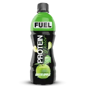 FUEL Protein Water Green Apple 500ml 20g Hydrolyzed Protein Drink for Muscle Recovery & Hydration-فيويل بروتين ووتر تفاح أخضر 500 مل 20 جم بروتين متحلل لدعم التعافي والترطيب