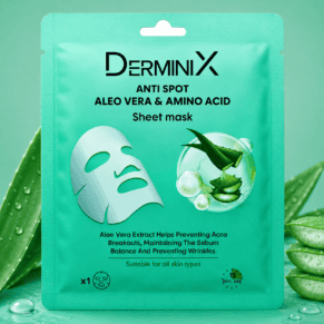 Derminix Anti-Spot Aloe Vera Amino Acid Sheet Mask 25g