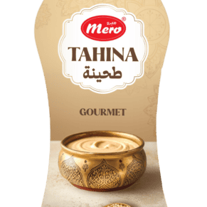 Tahini By Mero 100% Pure Sesame Paste with Rich Creamy Taste-طحينة ميرو طحينة سمسم صافي 100% بطعم كريمي غني للاستخدام اليومي
