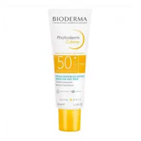 بيوديرما فوتوديرم كريم SPF50+ للبشرة الحساسة والجافة 40 مل | حماية عالية جدًا وترطيب يومي للبشرة الجافة