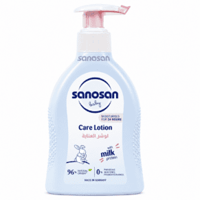 Sanosan Baby Care Lotion 200ml – Daily Moisturizing & Protection for Sensitive Baby Skin