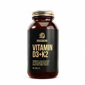 جراسبرج فيتامين D3 + K2 – 60 قرص