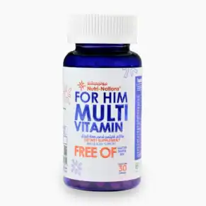 مالتي فيتامين نيوتري نيشنز للرجال - Nutri-Nations For Him Multivitamins