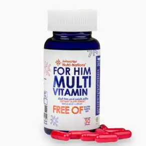 مالتي فيتامين نيوتري نيشنز للرجال - Nutri-Nations For Him Multivitamins