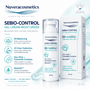 سيبيو كونترول جل كريم مرطب الوجه - Nuvera Sebio-Control Gel Cream Moisturizer