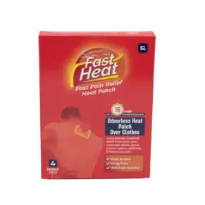 لاصقة فاست هيت فوق الملابس.- Fast Heat Relief Pain Over Clothes