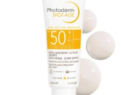 بيوديرما فوتوديرم سبوت إيج SPF50+ 40 مل | واقي شمس مضاد لعلامات التقدم في العمر والبقع الداكنة