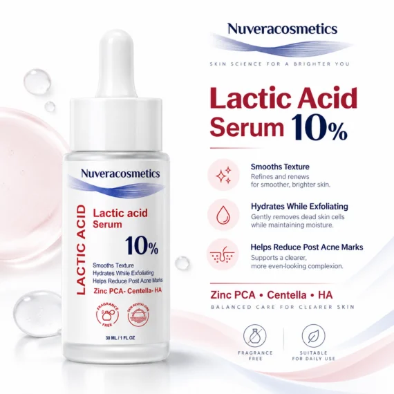 Nuvera Lactic Acid 10% Serum - نوفيرا لاكتيك اسيد سيروم_1