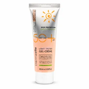 UV Defense SPF 50 Light Tint Gel-Cream 60ml - ديرما إل هيالو سولير حماية +50 جل كريم لون فاتح 60ملى
