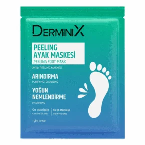 peeling moisturizing foot mask