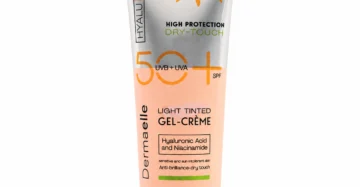 UV Defense SPF 50 Light Tint Gel-Cream 60ml - ديرما إل هيالو سولير حماية +50 جل كريم لون فاتح 60ملى