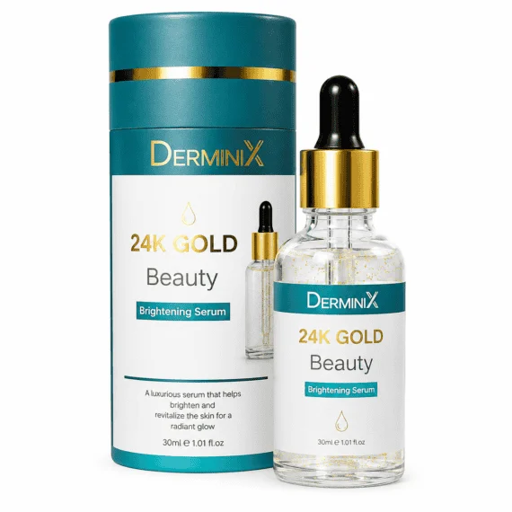 24K Gold Beauty Serum 30ml by Derminix