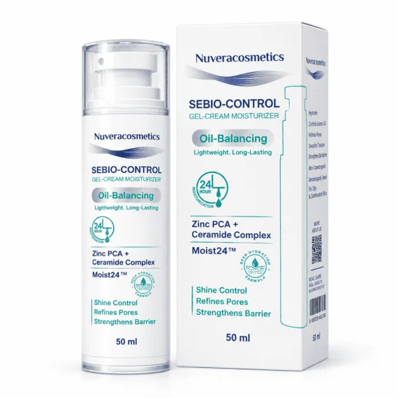 سيبيو كونترول جل كريم مرطب الوجه - Nuvera Sebio-Control Gel Cream Moisturizer