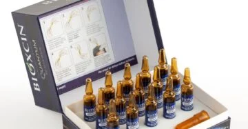 بيوكسين كوانتوم بيو أكتيف سيروم للشعر 15 أمبول × 3 مل – عناية مكثفة لدعم كثافة الشعر وتقليل مظهر التساقط