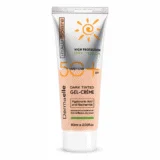 UV Defense SPF 50 Dark Tint Gel-Cream 60ml - ديرما إل هيالو سولير حماية +50 جل كريم لون غامق 60ملى
