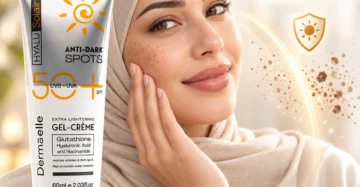 ديرما إل هايلو سولير حماية +50 جيل كريم مضاد للبقع الداكنة 60مل - UV Defense SPF 50 Anti-Dark Spots Gel-Cream 60ml