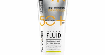 UV Defense SPF 50 Invisible Fluid 60ml - ديرما إل هيالو سولير سائل شفاف واقي من الشمس بعامل حماية 50+-3
