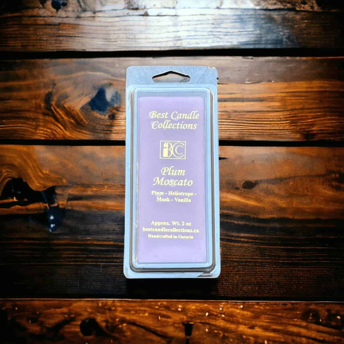 Plum Moscato Scented Soy Wax Melts