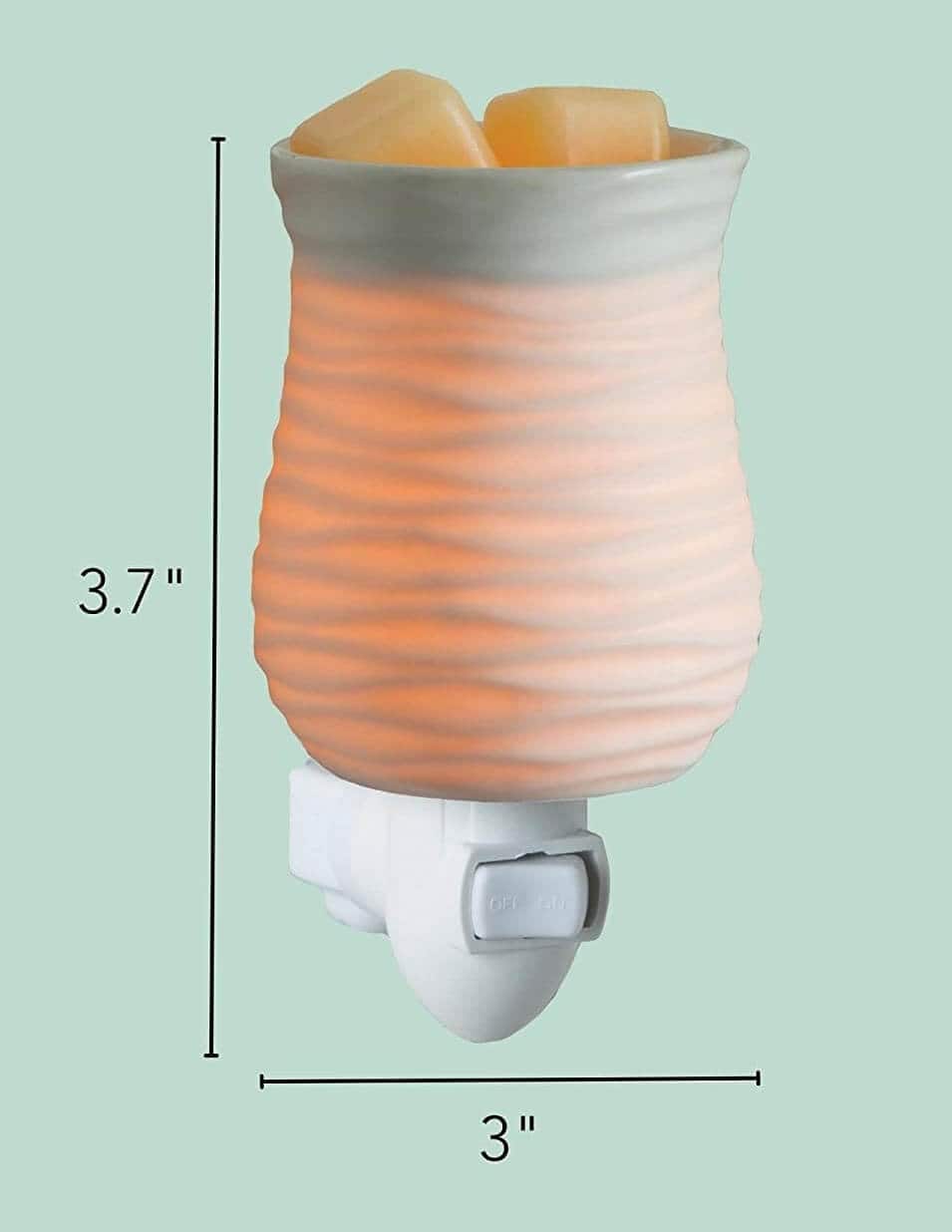 Matte White Pluggable Warmer - Image 3