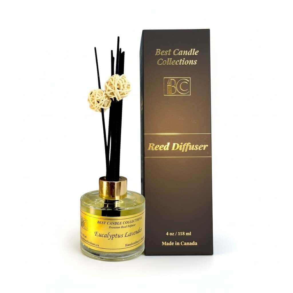 Eucalyptus Lavender Reed Diffuser from Best Candle Collections in Canada.