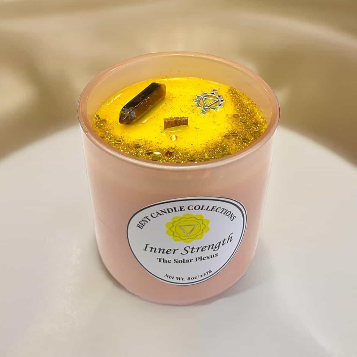 Inner Strength - The Solar Plexus Chakra Candle - 8oz