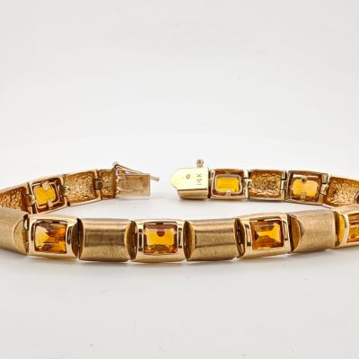 bratara aur 14k cu citrine