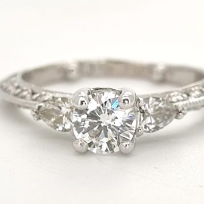 Inel 18k cu diamante naturale 1,02ct